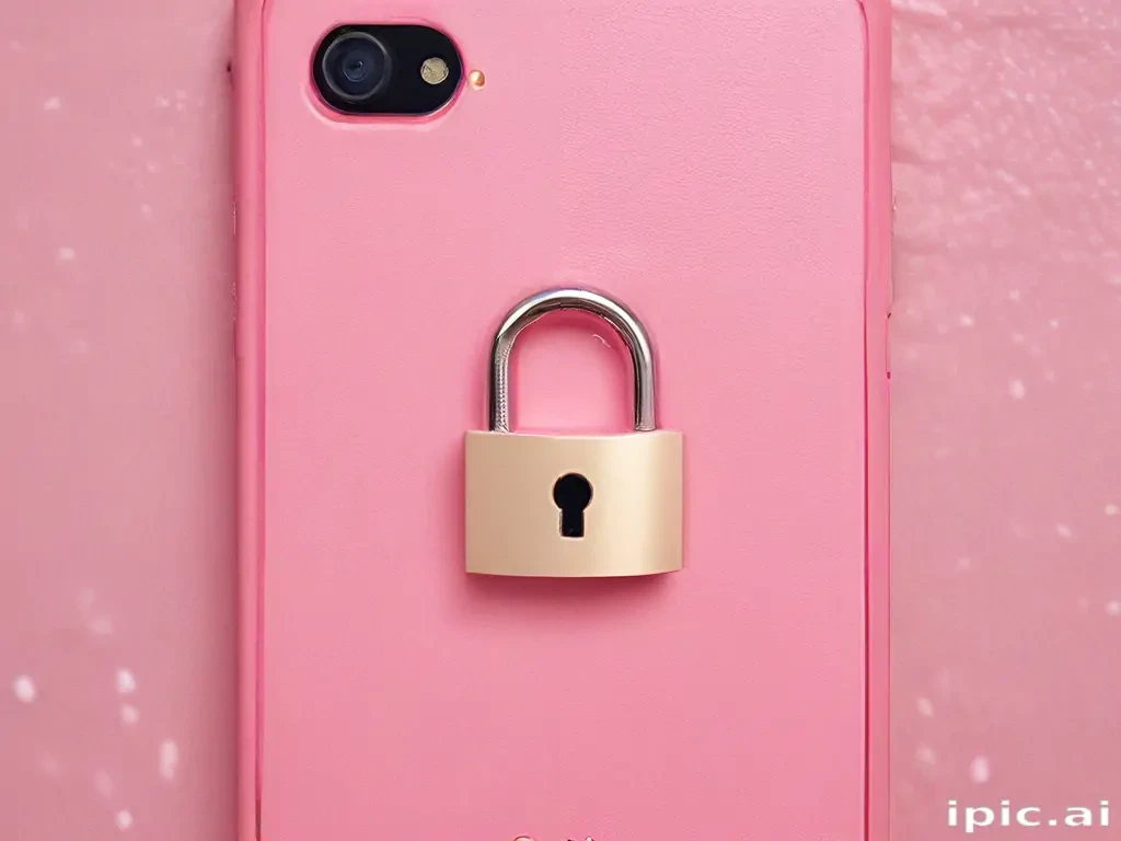 pink lock screen