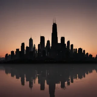 city silhouette png