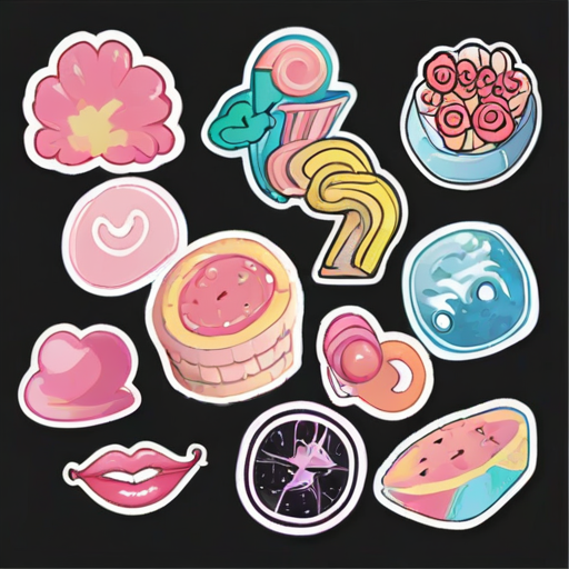 stickers png aesthetic