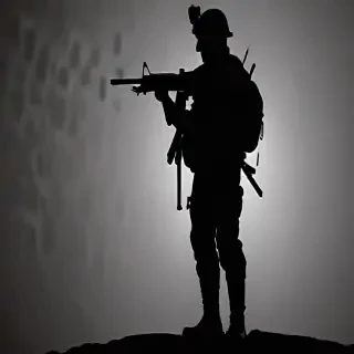 soldier silhouette