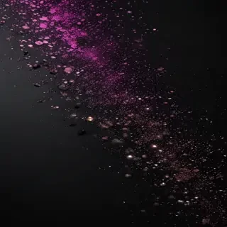 black background with glitter