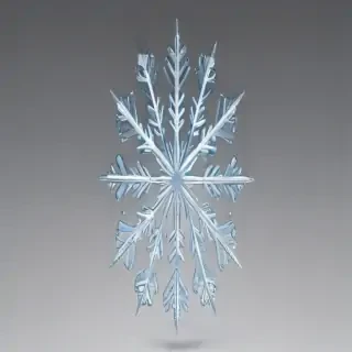 snowflake clipart transparent background