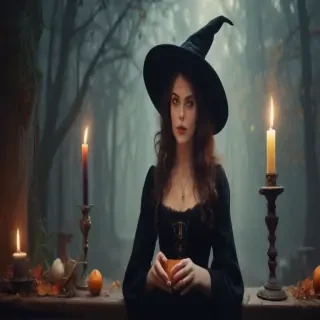 vintage witch pictures