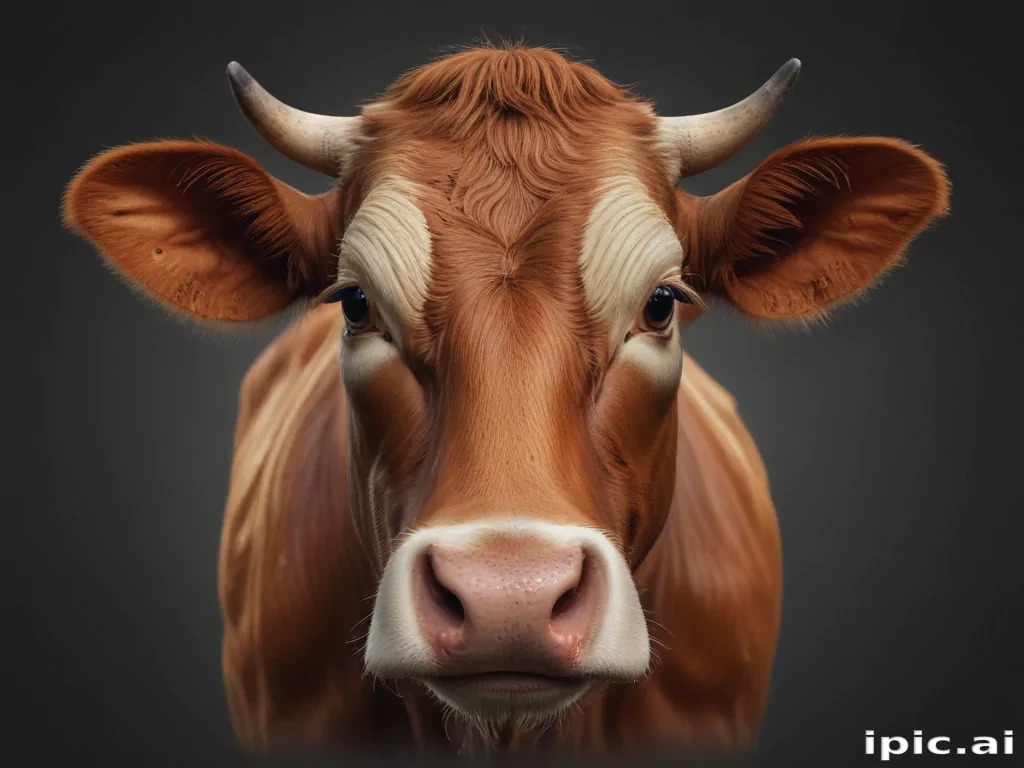 cow head png