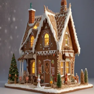 gingerbread house png
