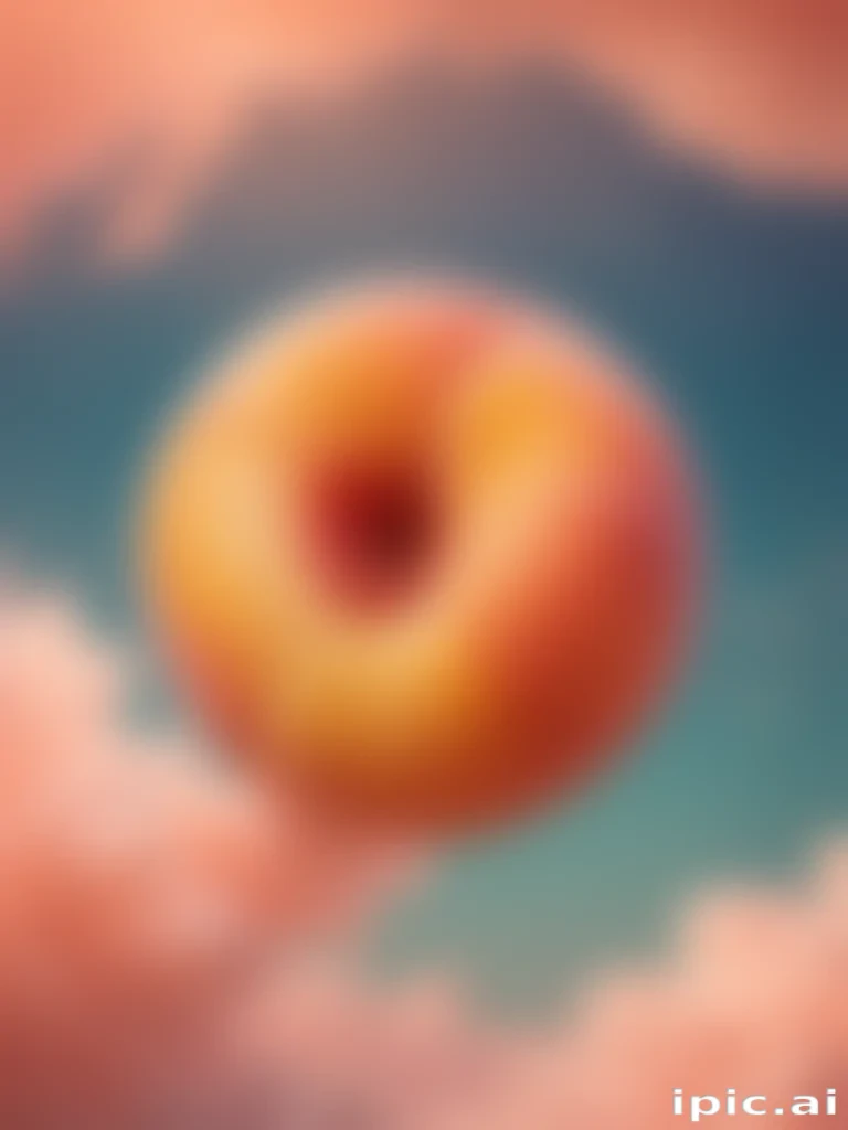 peach background aesthetic