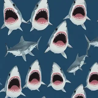 shark wallpaper aesthetic