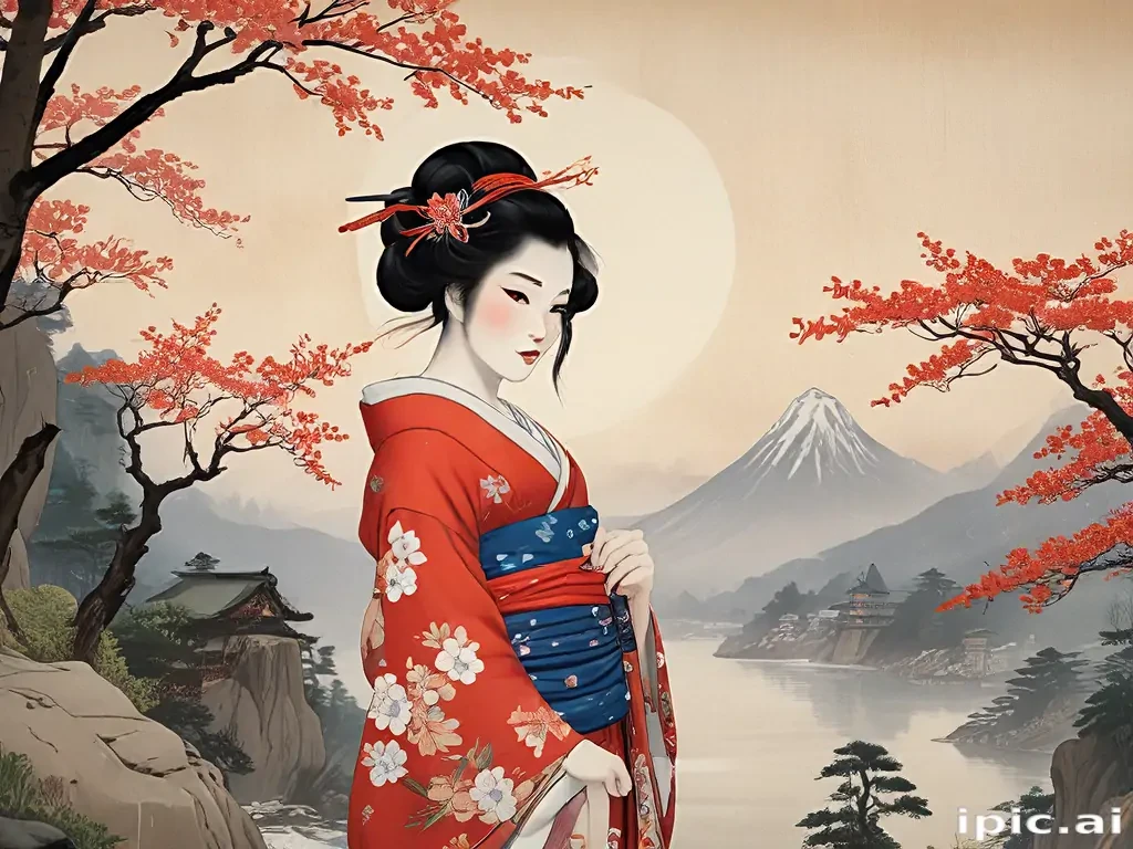 ukiyo e wallpaper