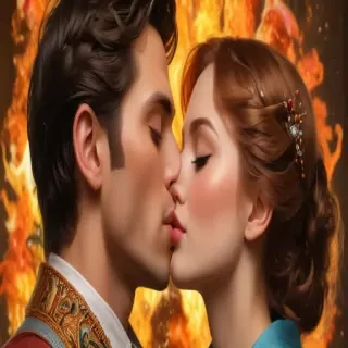 kissing aesthetic