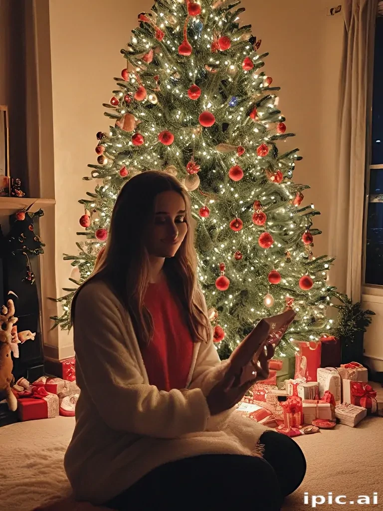 christmas pictures aesthetic