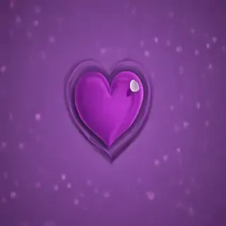 heart purple wallpaper