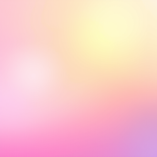 create a soft gradient background with warm pastel colors blending from pink to yellow