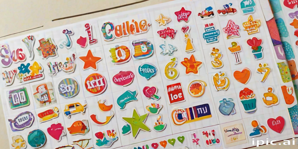 online scrapbook stickers