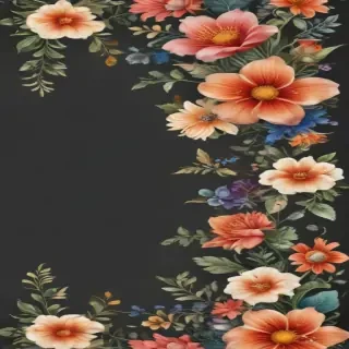 flowers border png