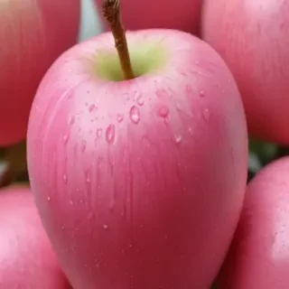 pink apple wallpaper