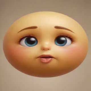 sad face emoji