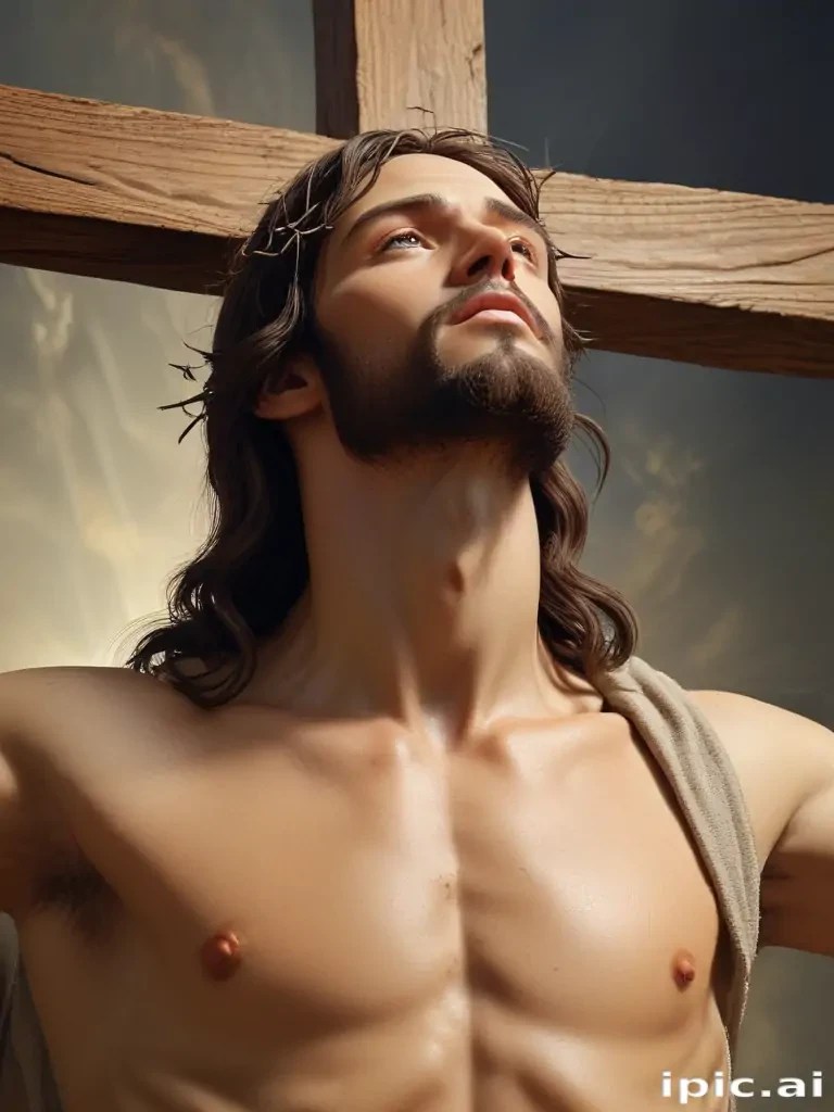 image of jesus on the cross