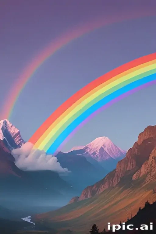 aesthetic wallpapers rainbow