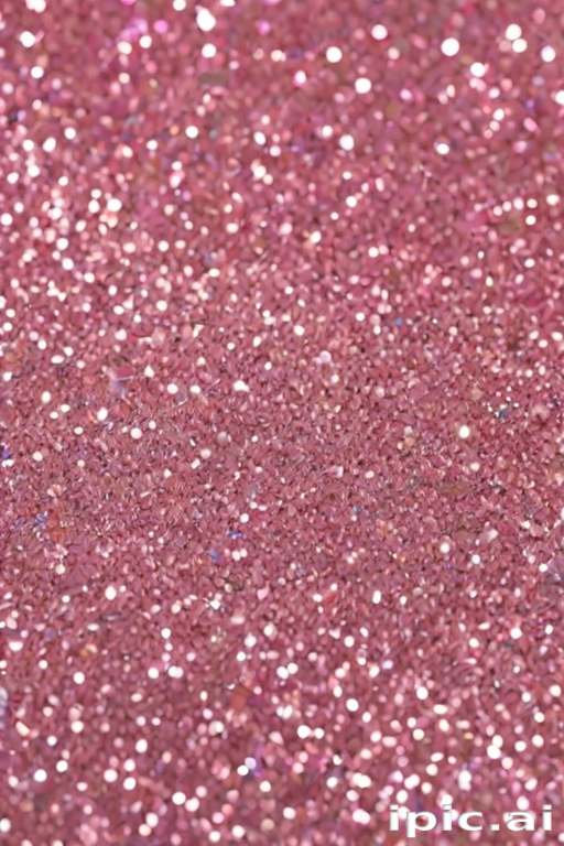 pink glitter aesthetic