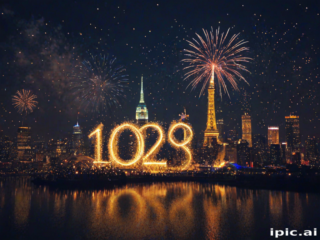 happy new year desktop background