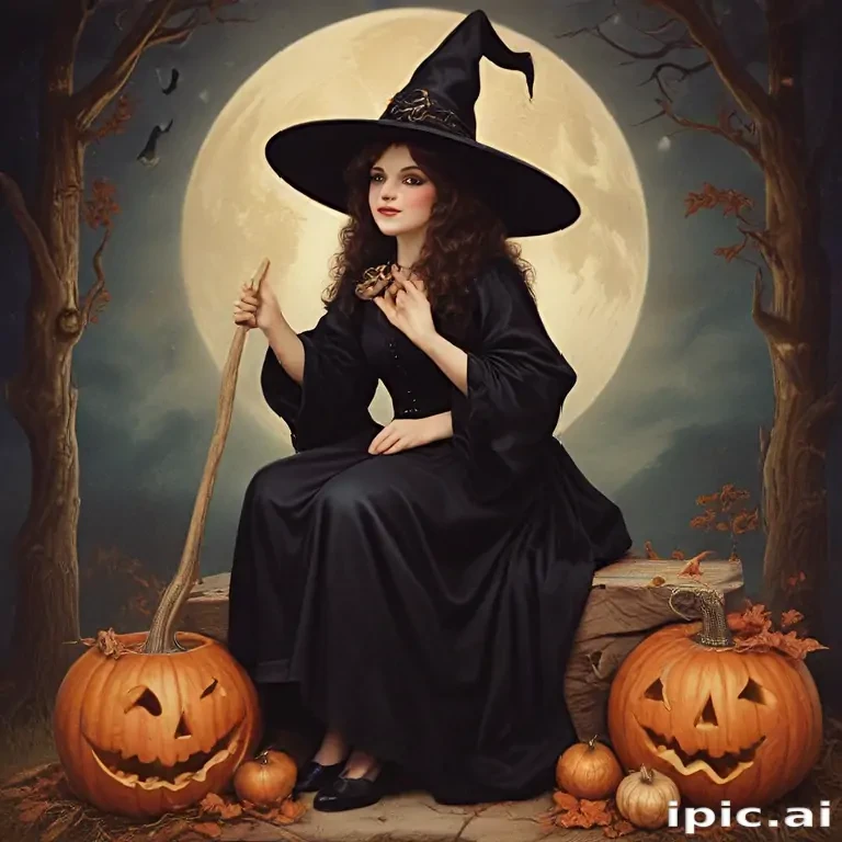 vintage witch images