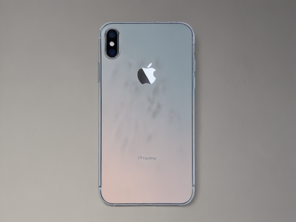 A Sleek and Modern Apple iPhone X with Minimalist Design and Style.