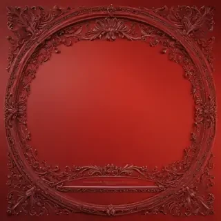 red blank background