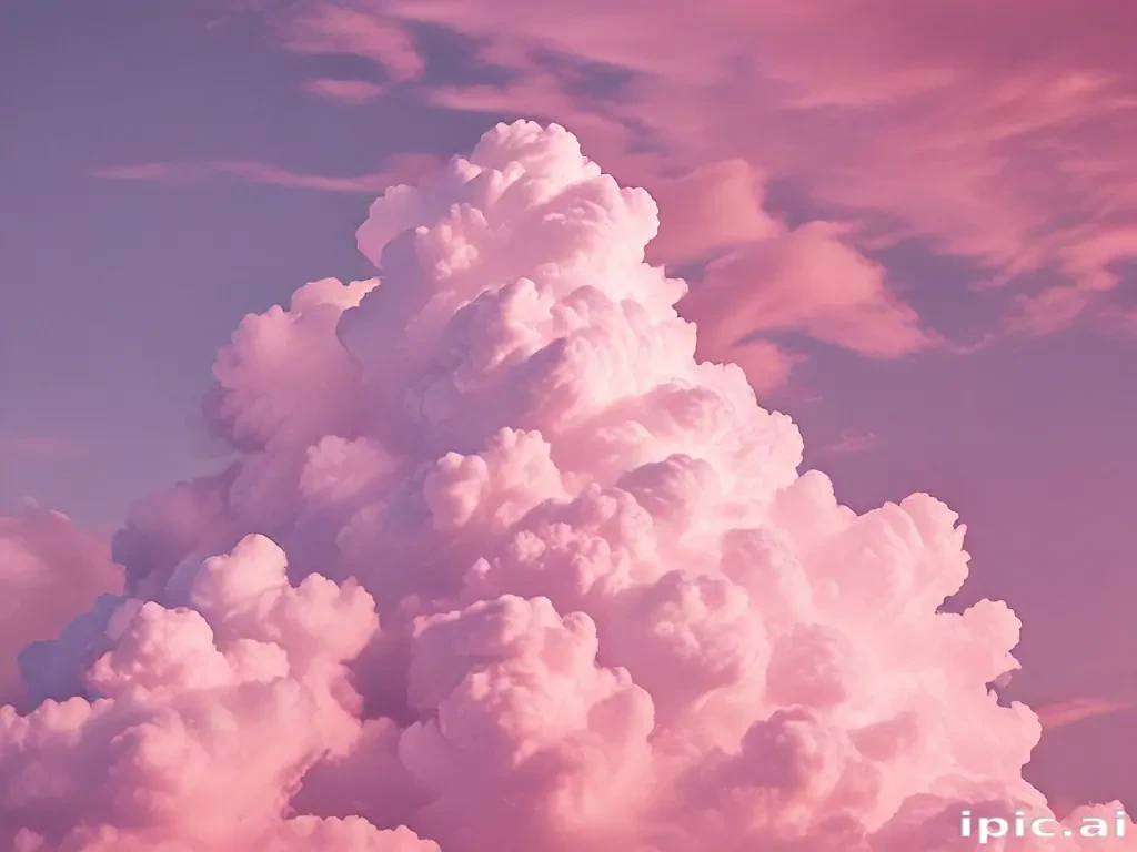 pink cloud aesthetic