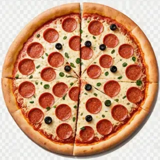 transparent pizza clipart