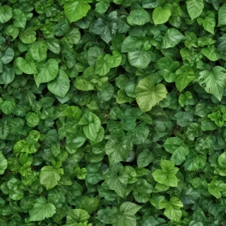 background green leaves