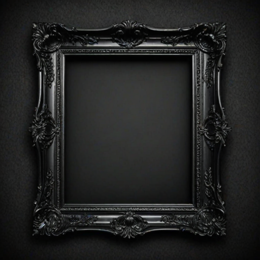 black frame background