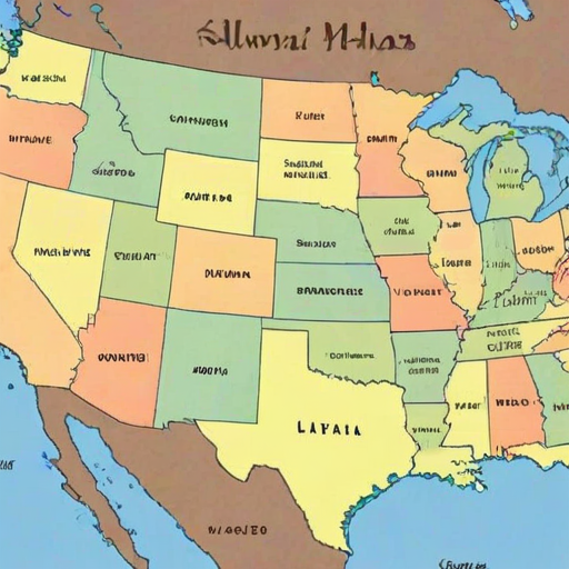 states map