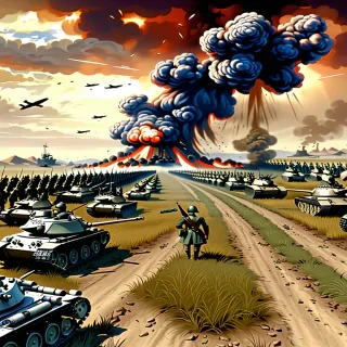 background for war