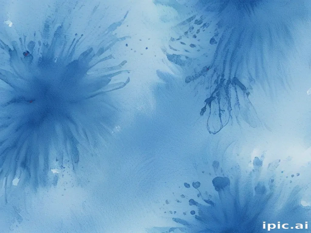 blue watercolor background