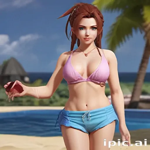 aerith gainsborough bikini