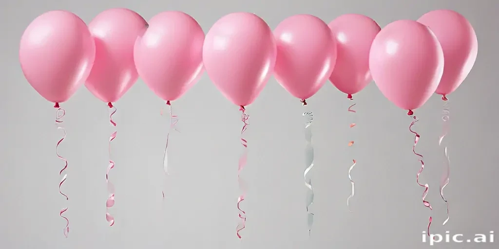 pink balloons png