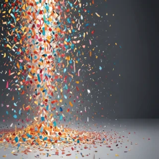 confetti vector
