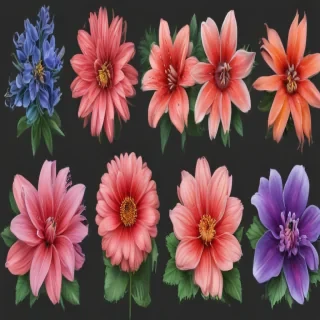 flower clipart transparent background