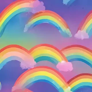 rainbow backround