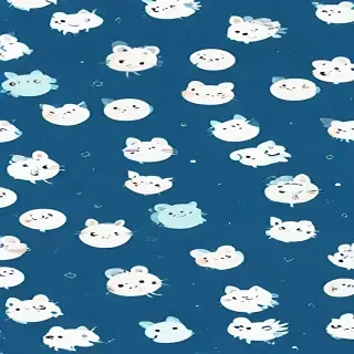 blue cute background