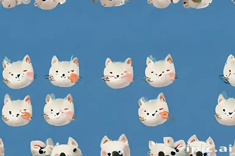 cute blue background