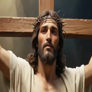 picture of jesus on the cross