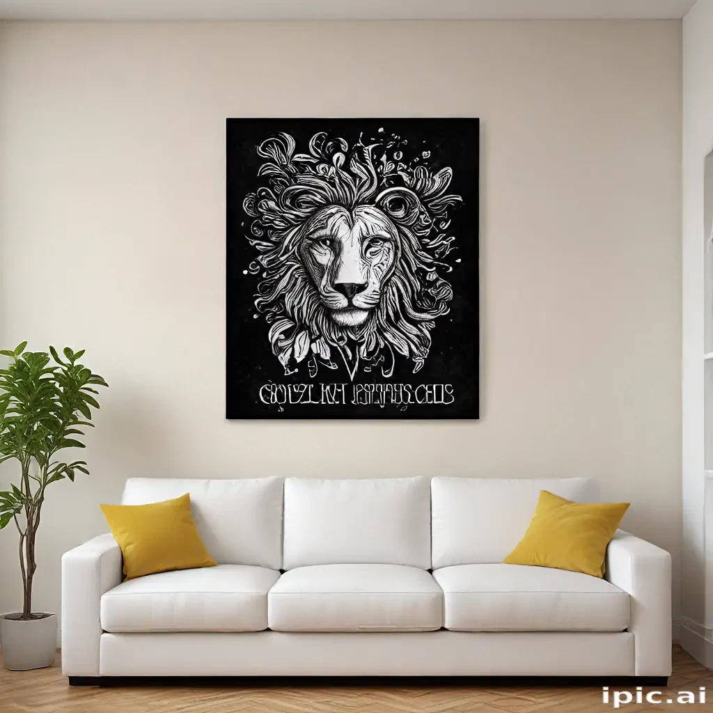 wall art mock up