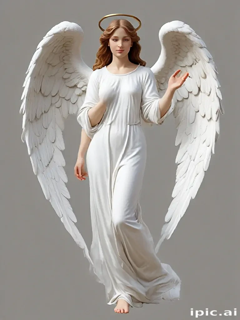 clipart of angels with wings