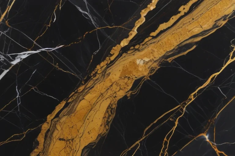 black and gold marble