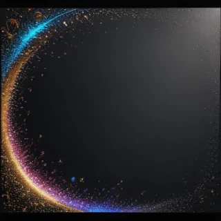 transparent background glitter