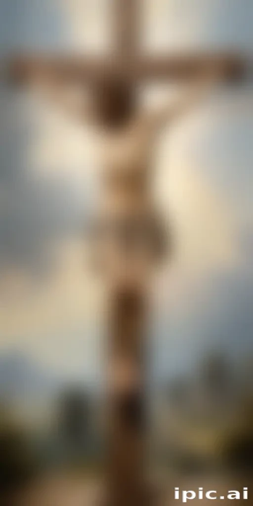 image of jesus on a cross