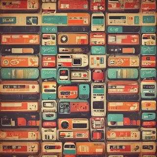 iphone wallpaper retro