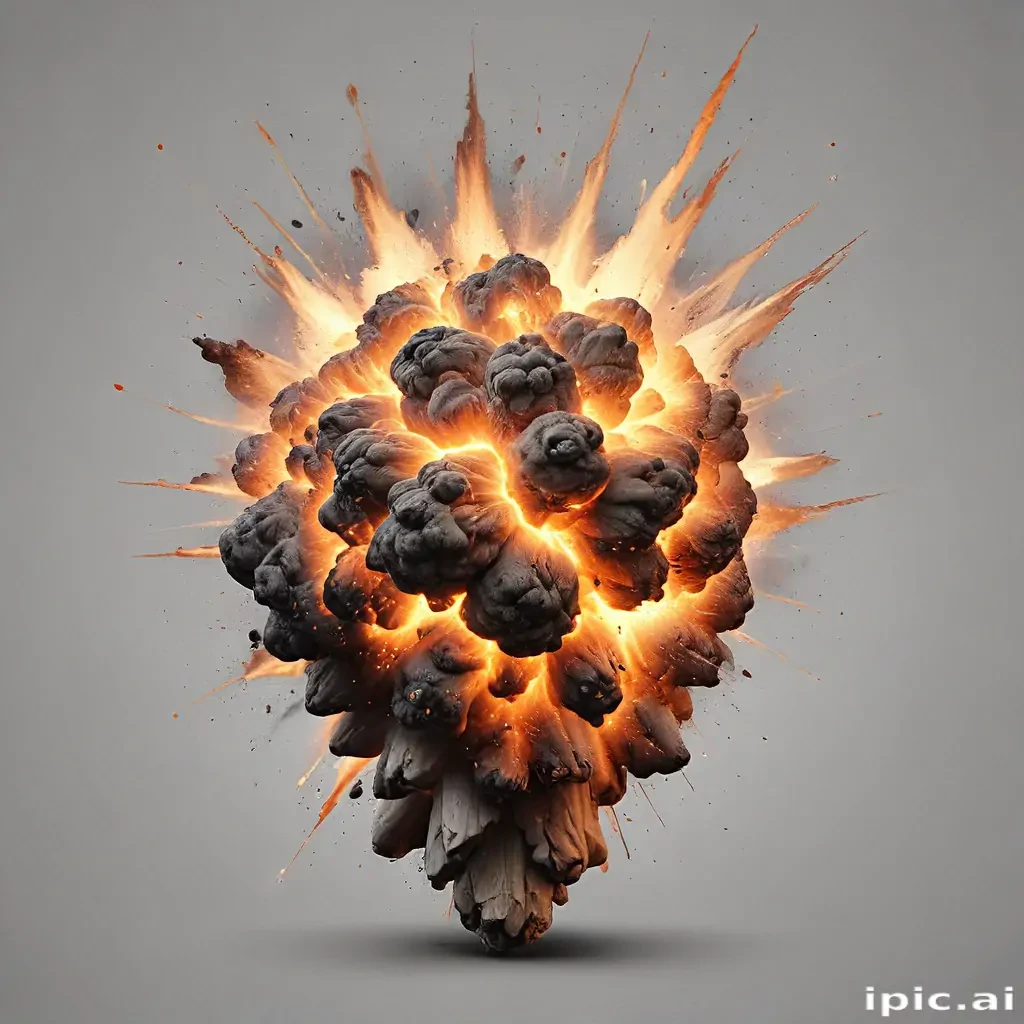 explosion transparent png