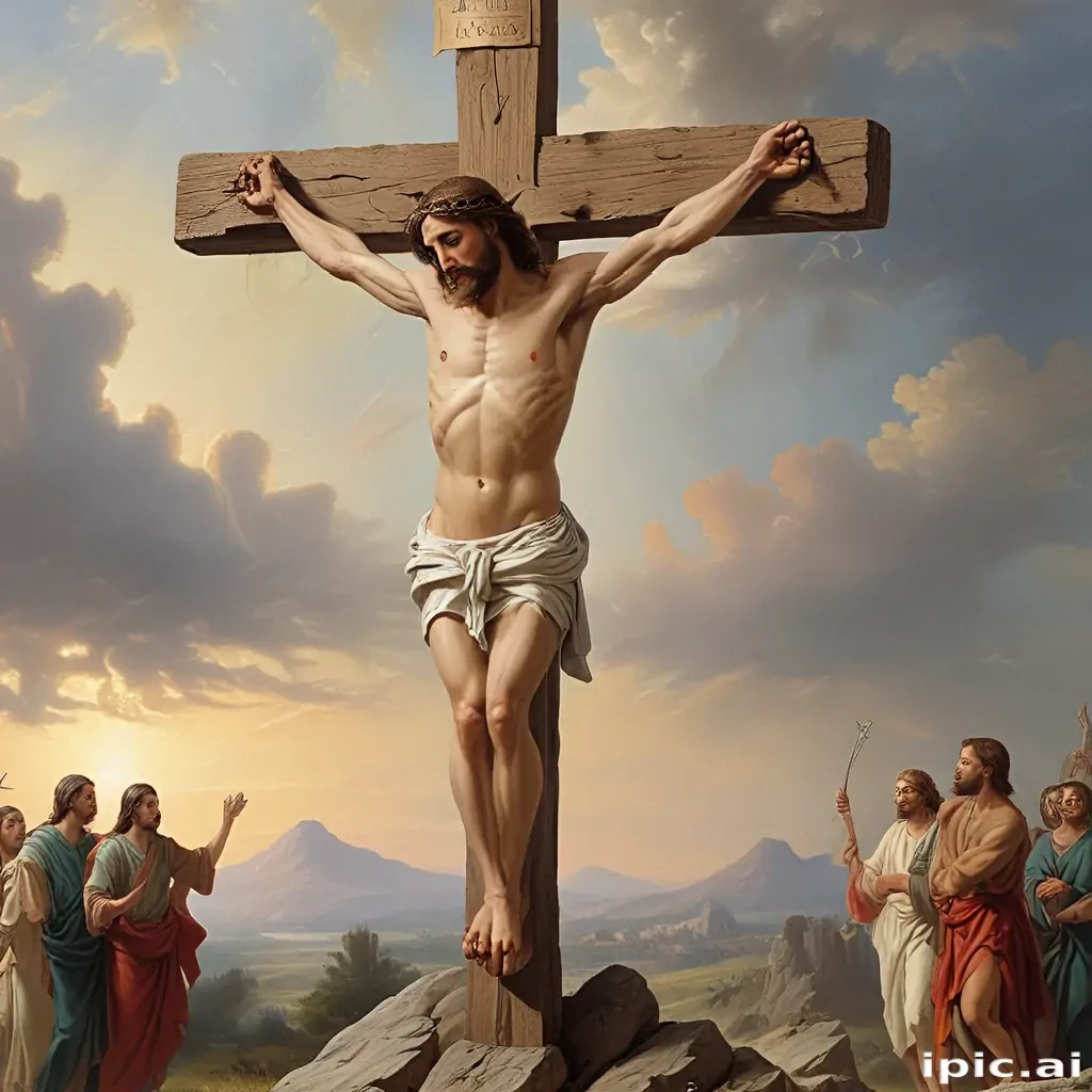 jesus christ on the cross pictures